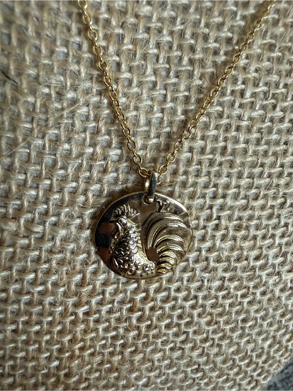 Louis Vuitton Louis in the sky zodiac pendant necklace